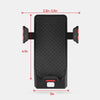 Supporto per cellulare con luci per biciclette