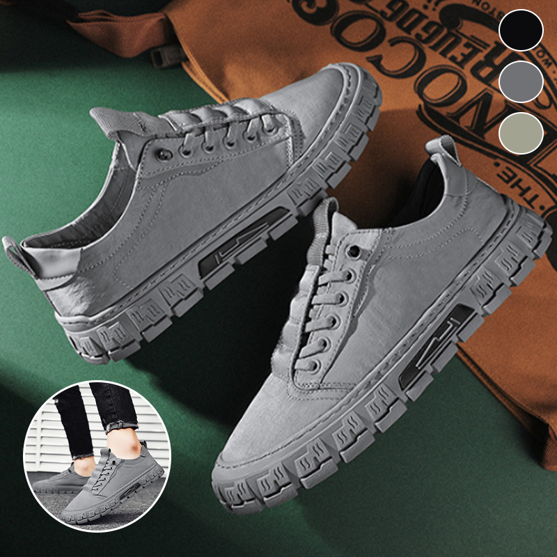 Scarpe da uomo in tessuto ombrello