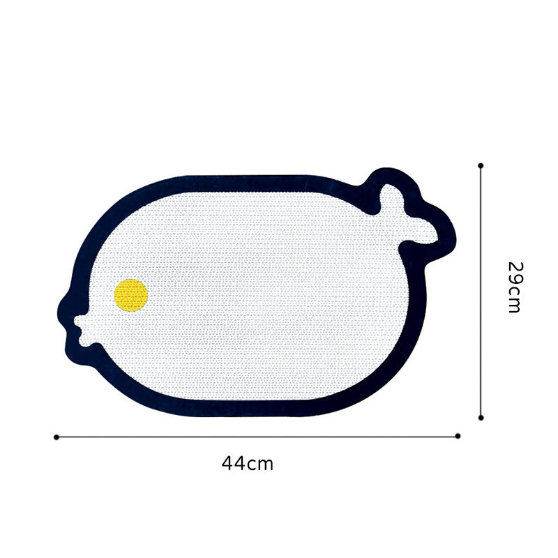 🐱Tiragraffi piatto colorato per il montaggio a parete