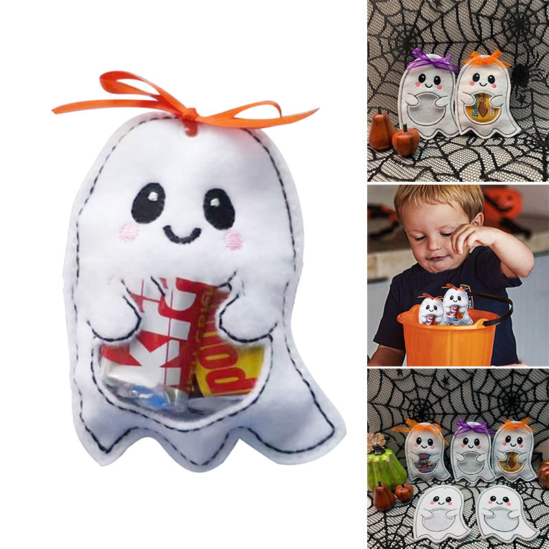 Borsa per caramelle fantasma di Halloween