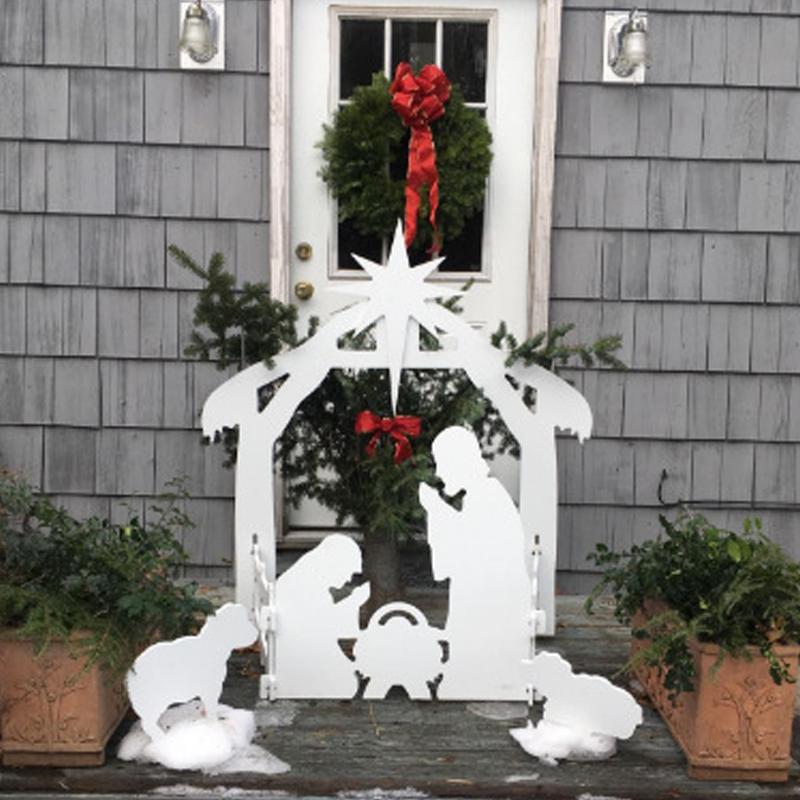 🔥vendita calda🔥Decorazione dell'iarda del presepe di Natale