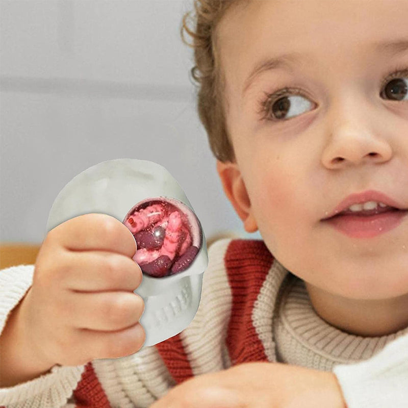 Pallina antistress con teschio di verme