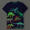 T-shirt Con Dinosauro Luminoso