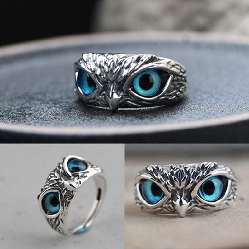 Anello gufo regolabile