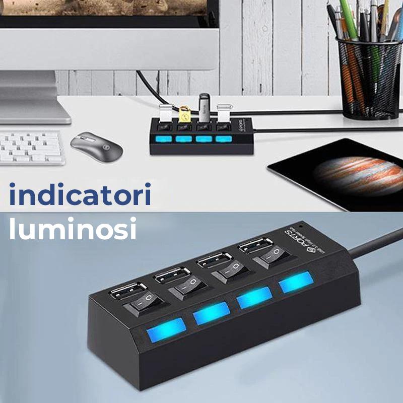 Hub USB ad alta velocità con più porte