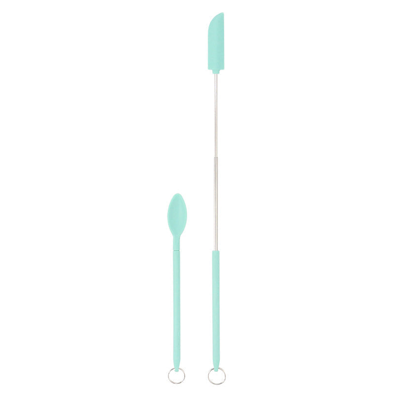 Mini spatola telescopica in silicone