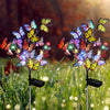 Luci da giardino a farfalla solare