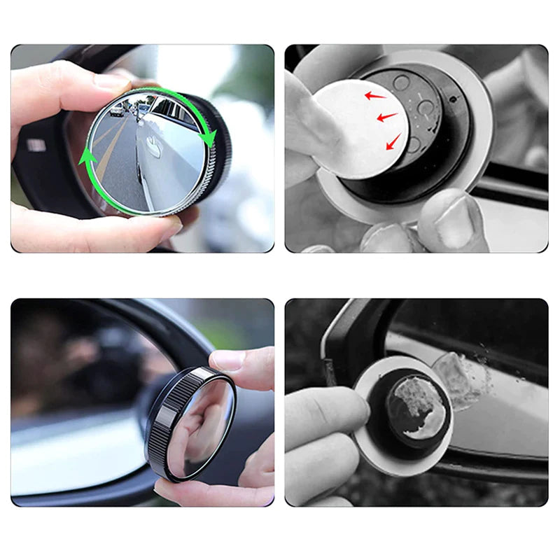 Specchio per l'angolo cieco dell'auto
