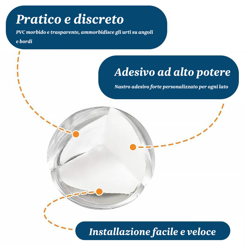 Paraspigoli Trasparenti