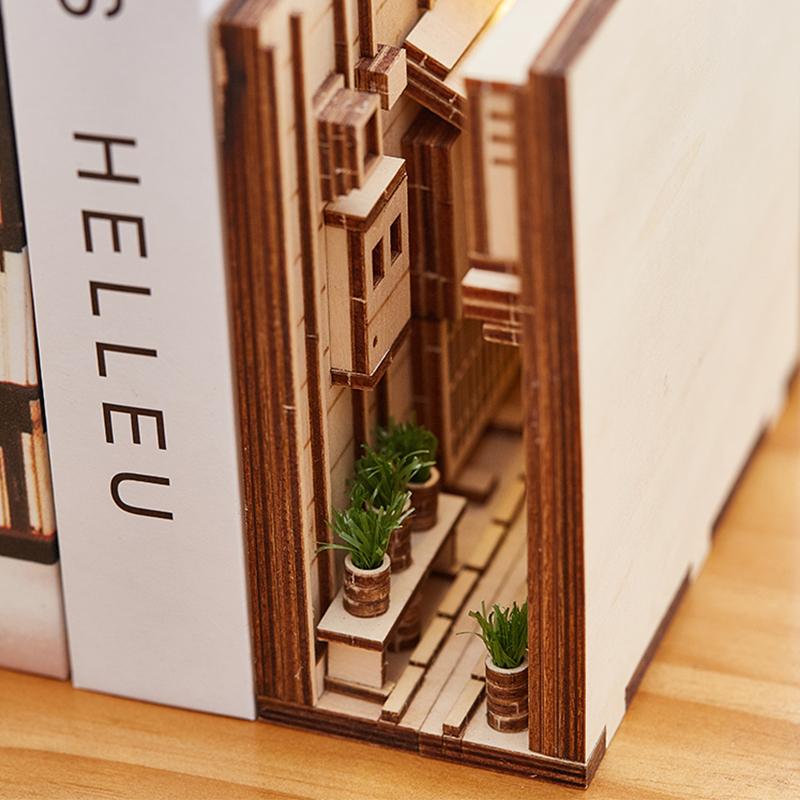 Kit Di Montaggio Fai Da Te Per La Decorazione Dello Scaffale Del Libro