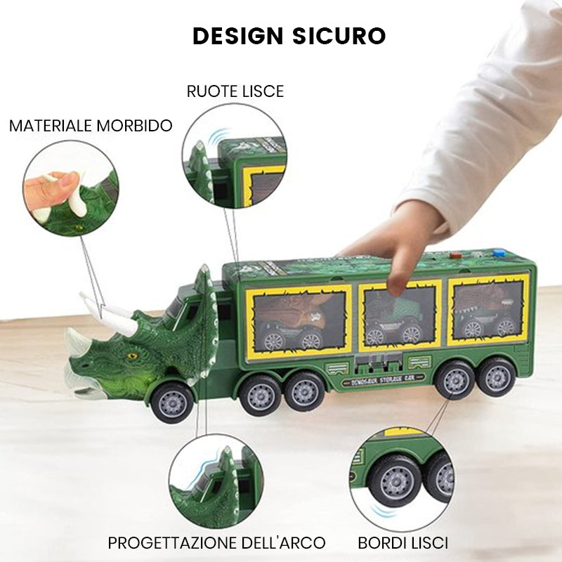 Camion di trasporto di musica