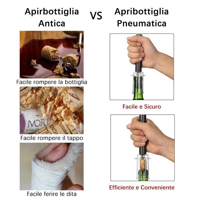 Apribottiglia Pneumatica per Vino