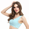Reggiseno di sollevamento in pizzo con fibbia anteriore senza fili