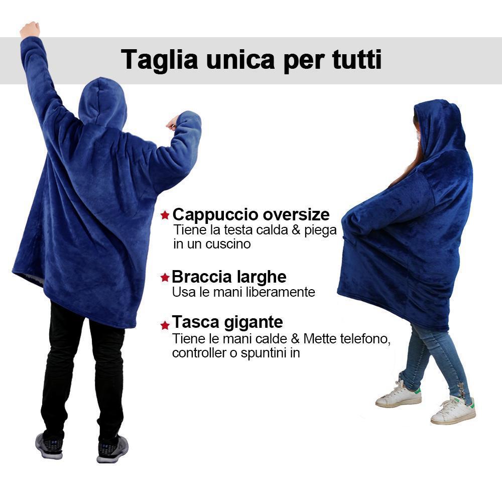 Abbigliamento in caldo cotone per adulti e bambini