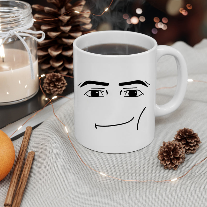 Tazza in ceramica con stampa di emoji