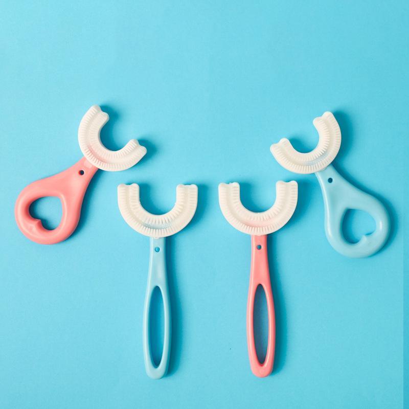 Spazzolino a forma di U per bambini