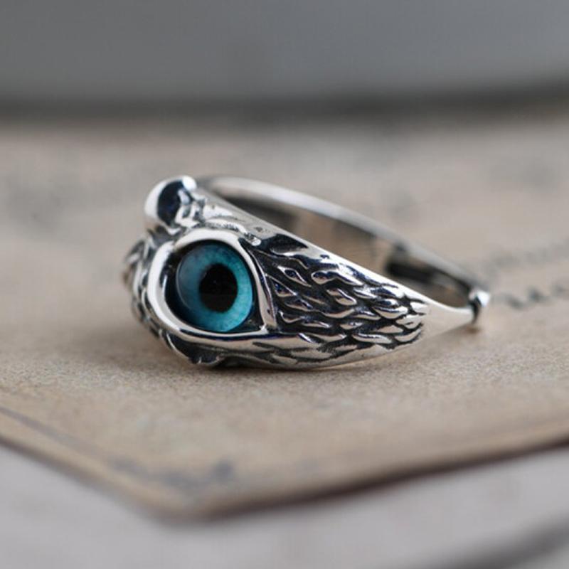 Anello gufo regolabile
