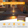 Lampada solare impermeabile per uso esterno