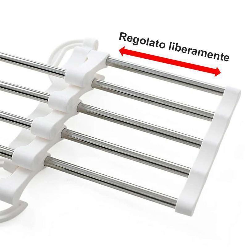 Appendiabiti di deformazione multifunzionale 2 pz