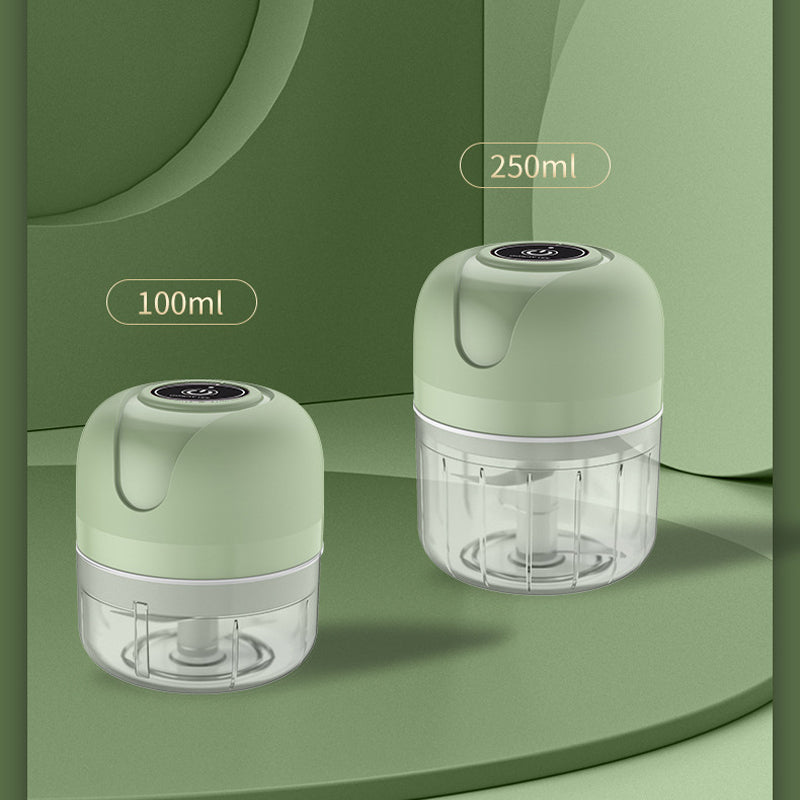 Macina aglio elettrico ricaricabile tramite USB