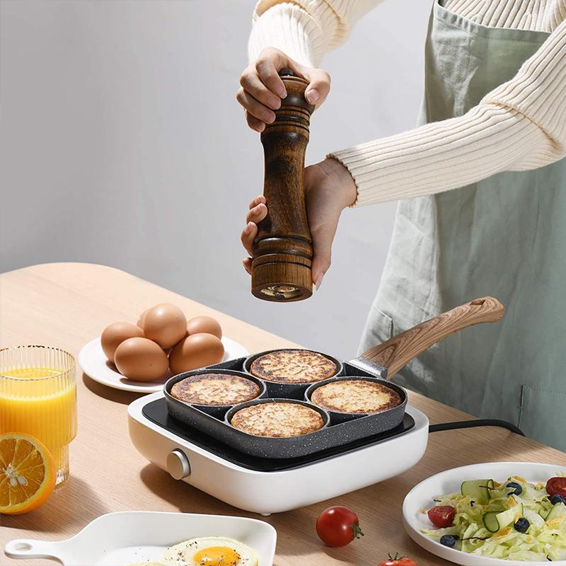 Padella per frittata a quattro fori