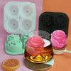 🌹Stampo per cubetti di ghiaccio a forma di rosa in silicone 3D