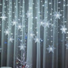 Luci a stringa LED con fiocco di neve per tende