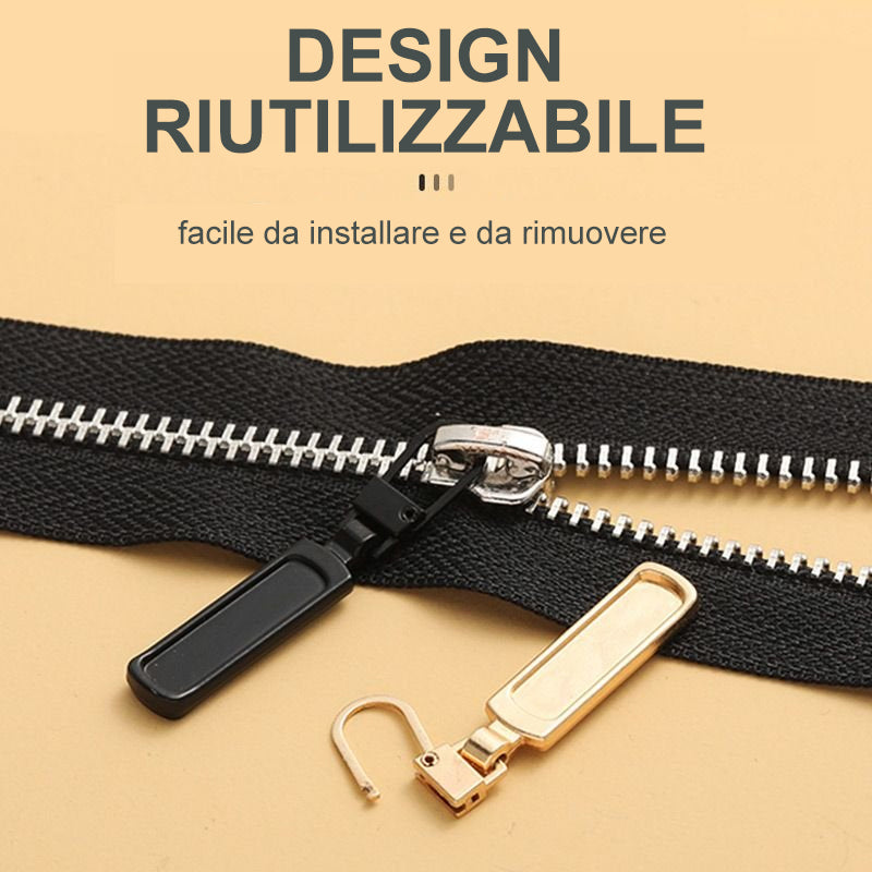 Cerniera Alla Moda Staccabile Senza Attrezzi (5 Pezzi)
