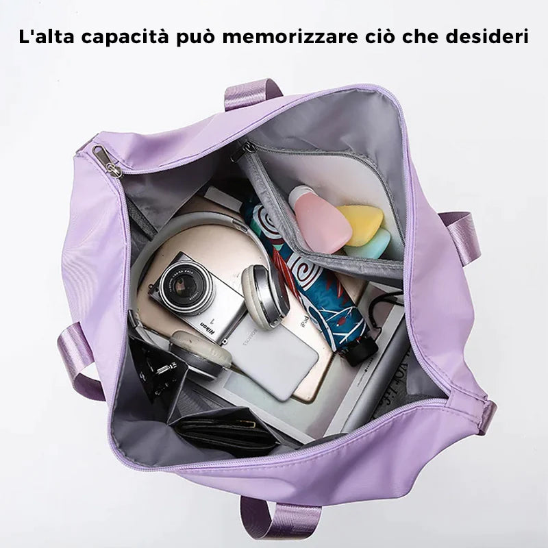 Borsa da viaggio per separazione bagnata a doppio strato ad alta capacità