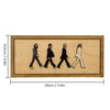 Ritratto di Abbey Road incorniciato dai Beatles