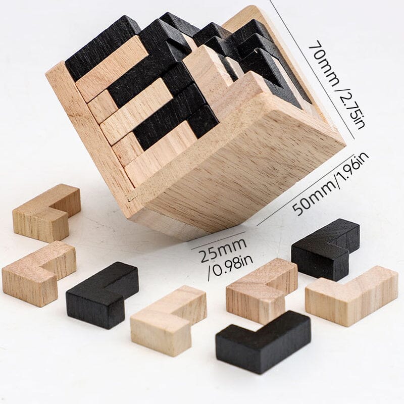 🧩Gioco rompicapo con giocattoli di intelligenza in legno🧩