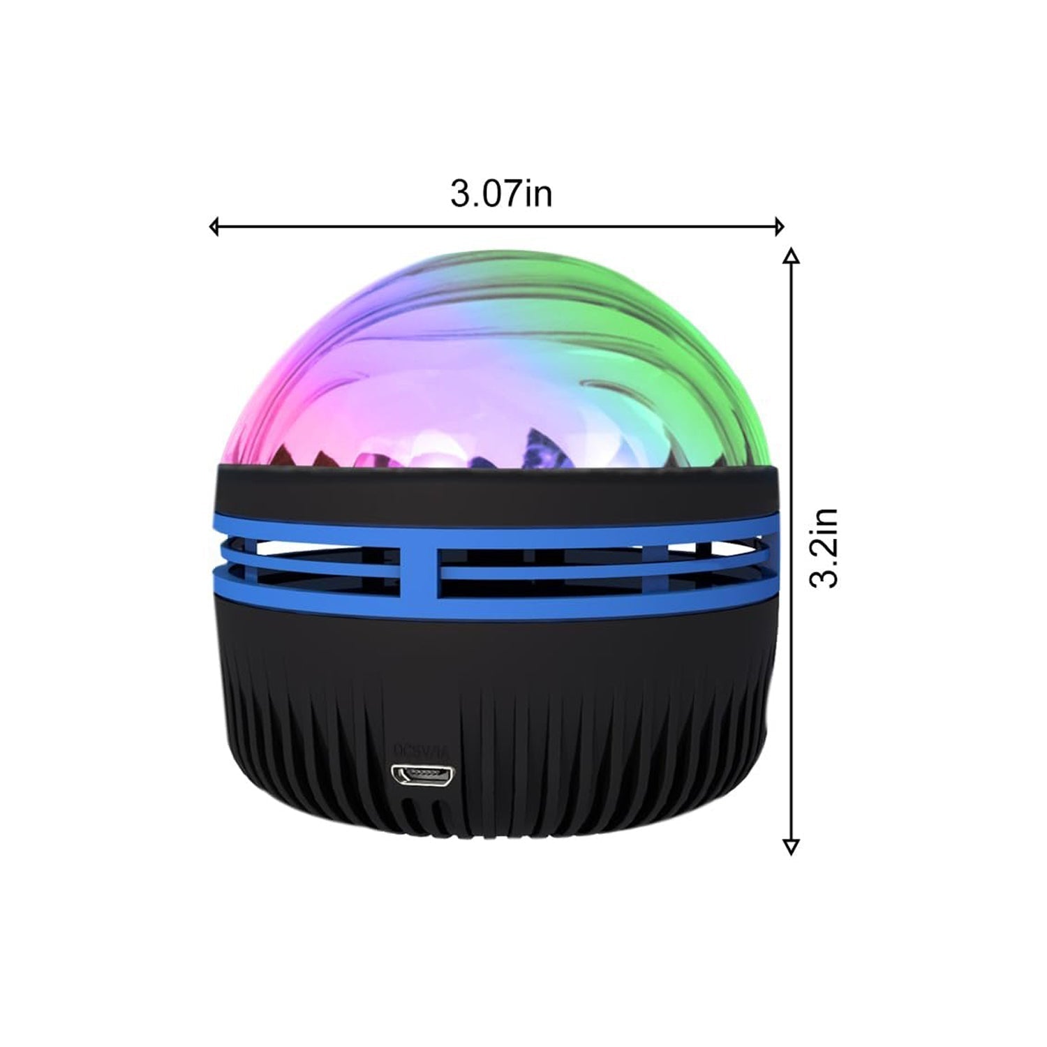 💜Proiettore 2 in 1 dell'aurora boreale e delle onde dell'oceano