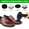 Lucidatrice elettrica per scarpe , 4 testine