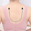 Comodo reggiseno con bottone frontale
