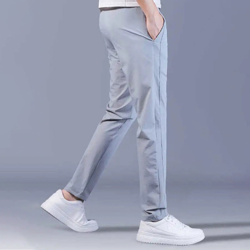 🔥 Acquista 2 Spedizione Gratuita 🔥Pantaloni Per Il Tempo Libero Traspiranti Realizzati In Seta Di Ghiaccio