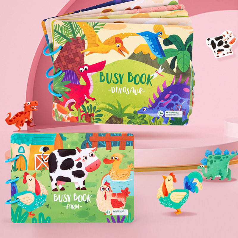 Libro di pasta silenziosa per l'illuminazione dei bambini