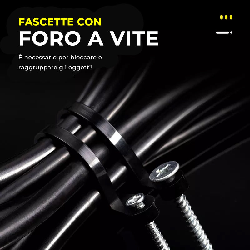 Fascette Con Foro Per Vite