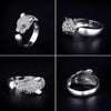 Anello di testa di leopardo