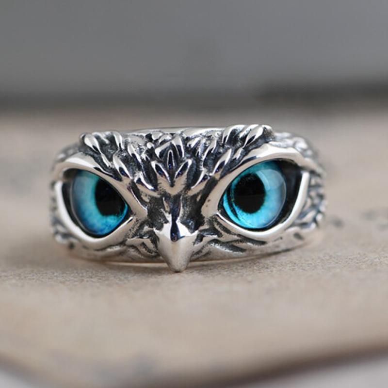 Anello gufo regolabile