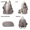 Zaino antifurto in nylon impermeabile