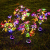 Luci da giardino a farfalla solare