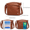 Borsa in pelle multiscomparto
