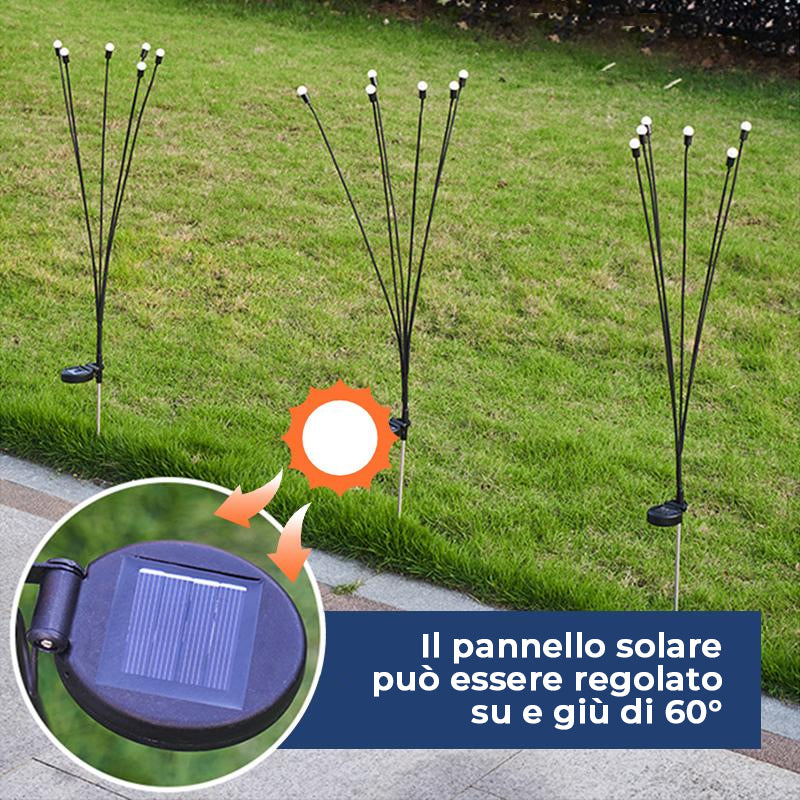 🎉Speciali estive🎉Lampada da giardino solare a LED Firefly