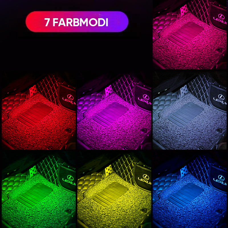 Luce ambientale a LED per la ricarica wireless💗