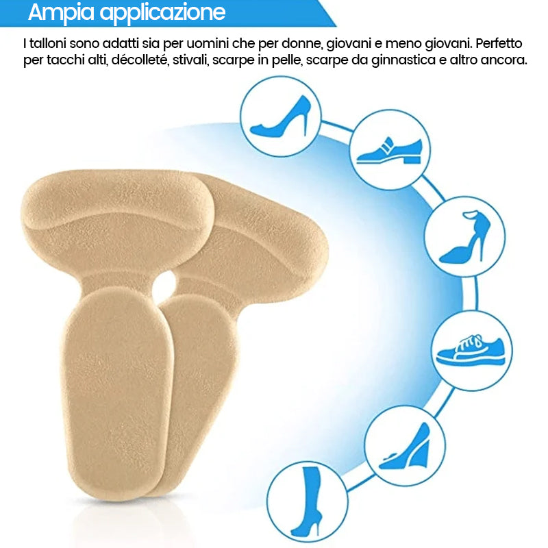 Tallone in spugna resistente all'abrasione