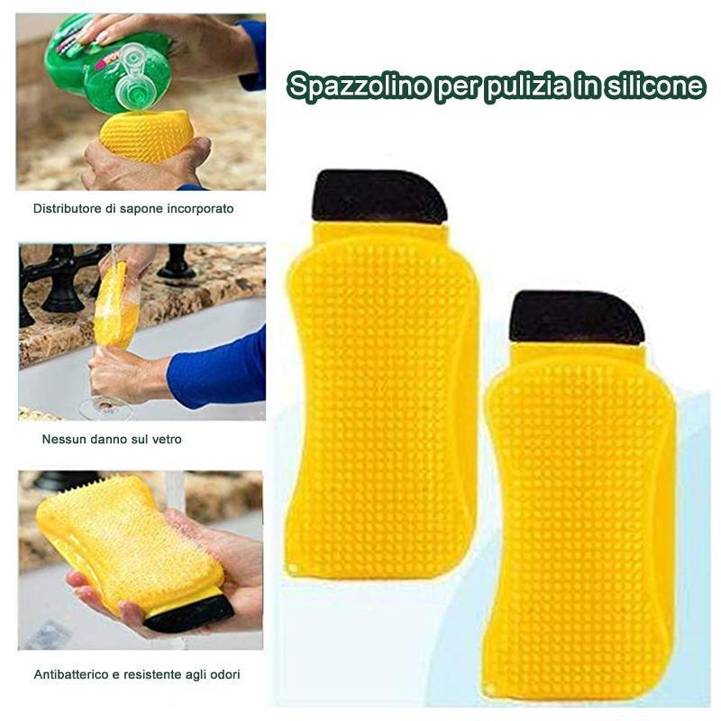 Spazzola di pulizia in silicone 3 in 1 - oseletti