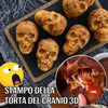 Stampo per torta teschio 3D