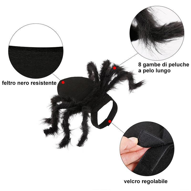 Costume ragno per animali domestici