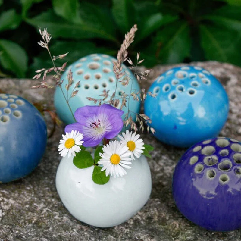 🎍Vaso fatto a mano in resina Fiore Pietra Decorazioni per la tavola