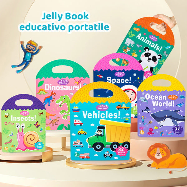 Jelly Book educativo portatile